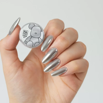 Втирка Iva nails CHROME №1