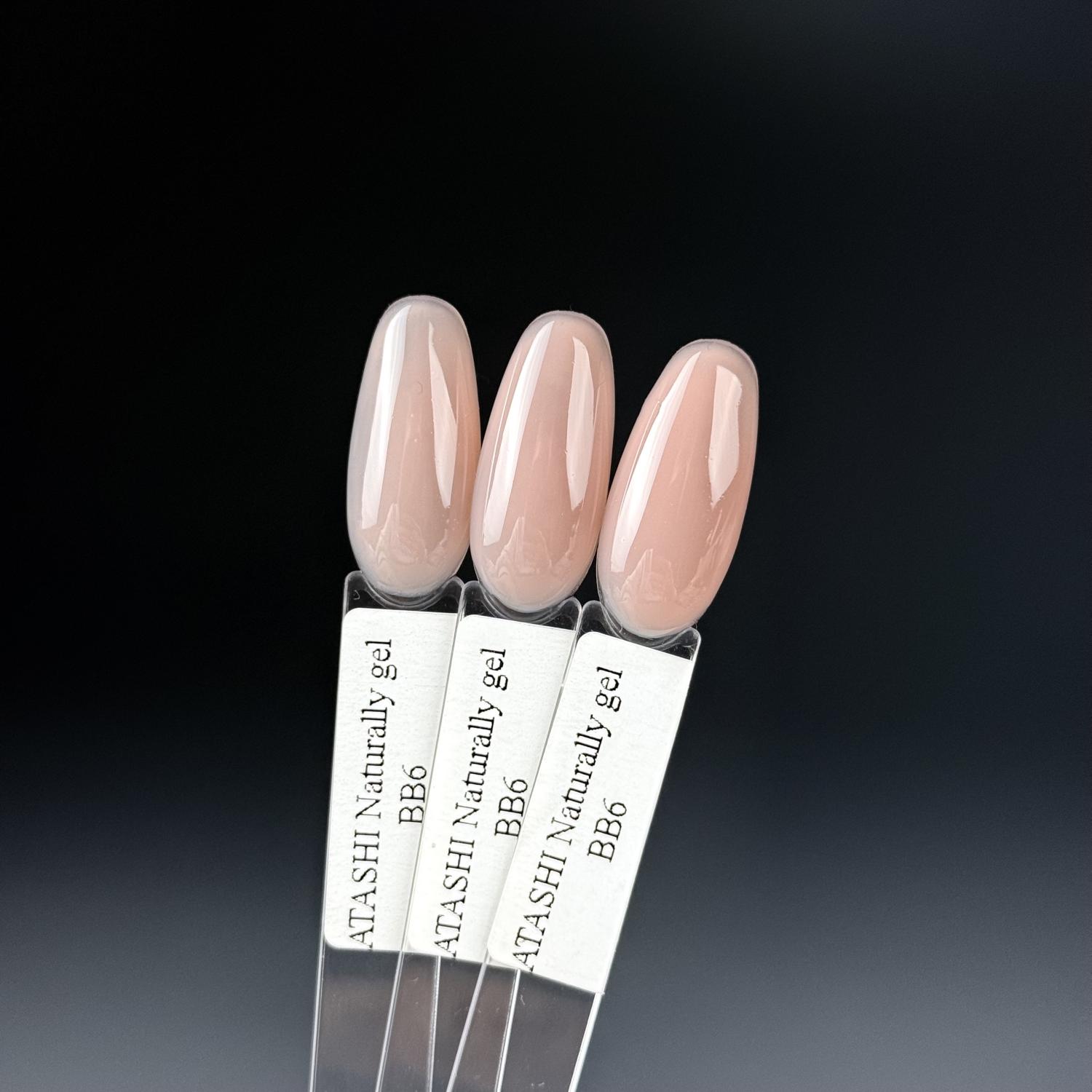 ATASHI Smart Холодный гель, ECO, Naturally gel BB 6, 15мл