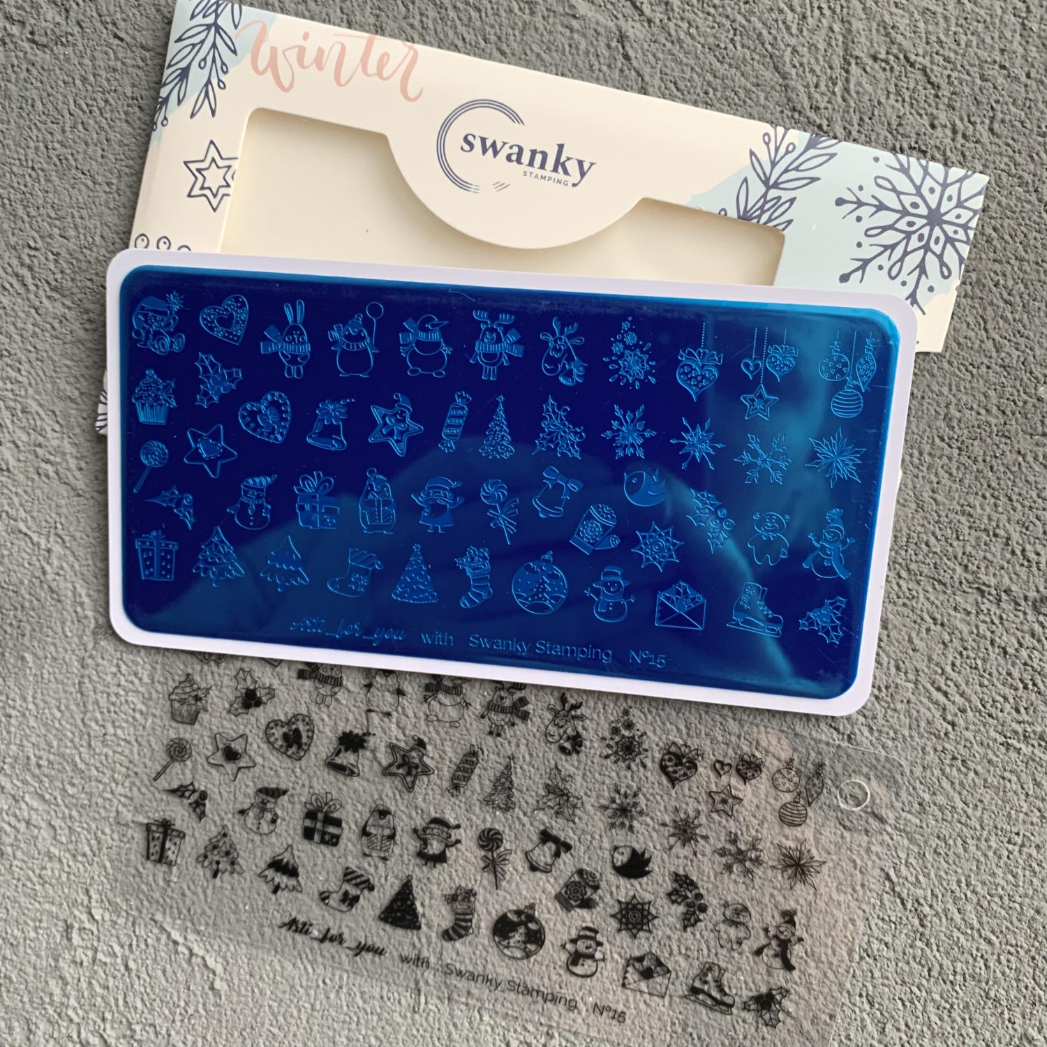 Пластина Swanky Stamping Arti for you 15