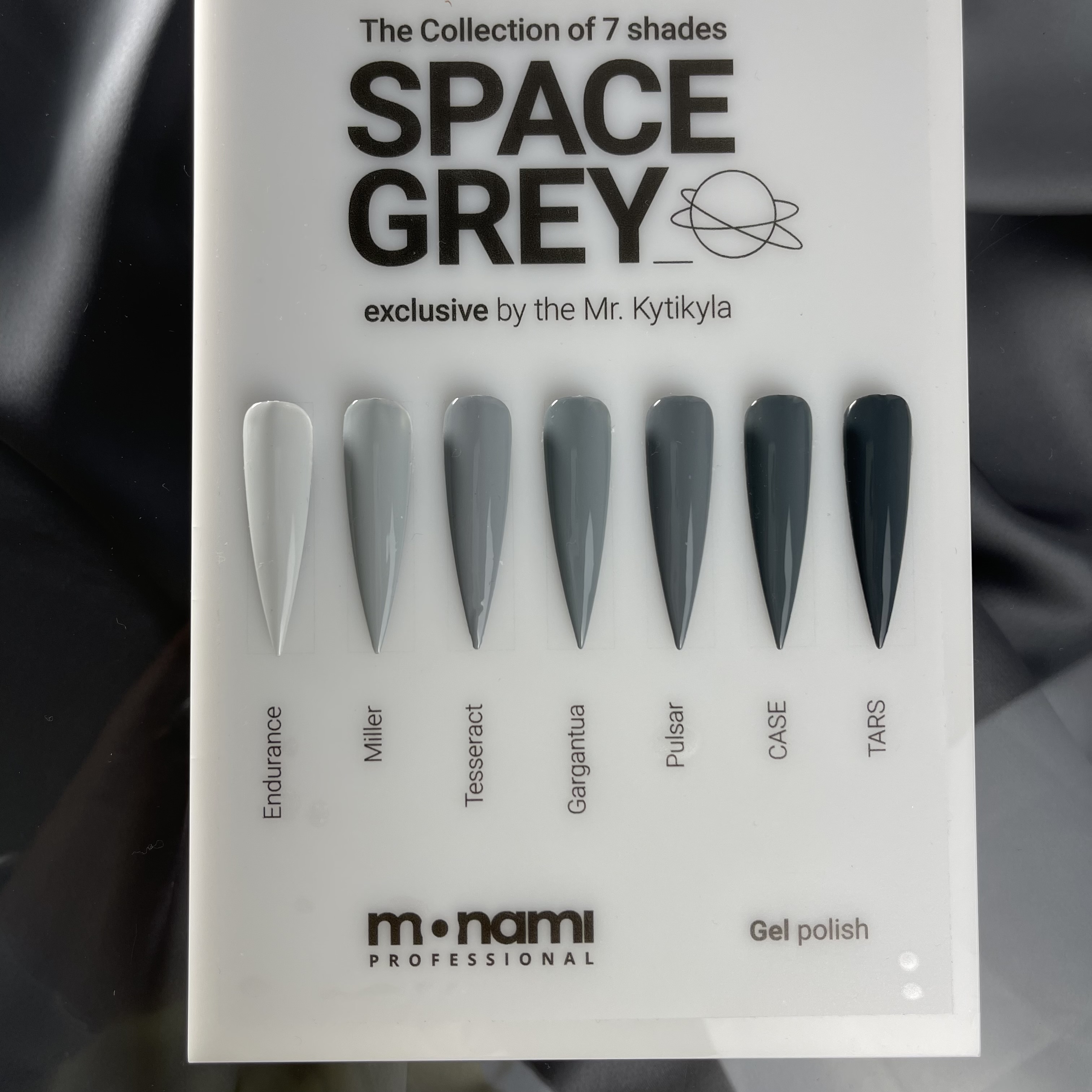 Гель-лак Monami Space Gray Endurance 8г
