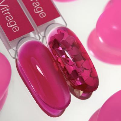 Гель-лак iPerfect Fuchsia vitrage color, 10г