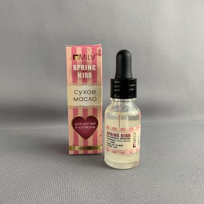 Сухое укрепляющее масло для ногтей с шиммером Milv Spring Kiss, 15 мл (арт. 18503)