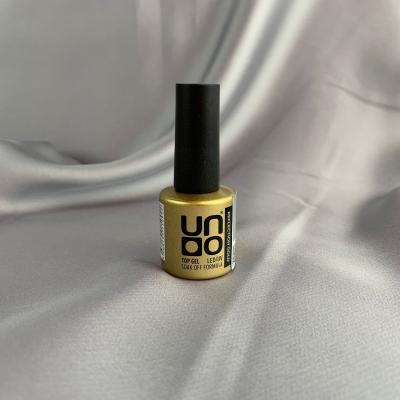 UNO, Верхнее покрытие для гель-лака Reflection Top, без липкого слоя, золото, 8 г
