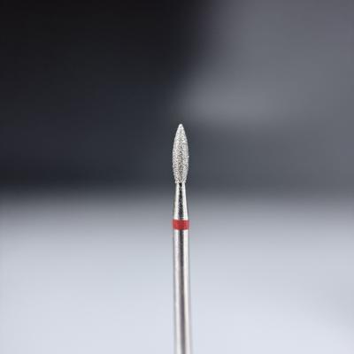 КРИСТАЛЛ  Алмазная фреза (Пламя острое) 243.080.023М (Натуральный алмаз)