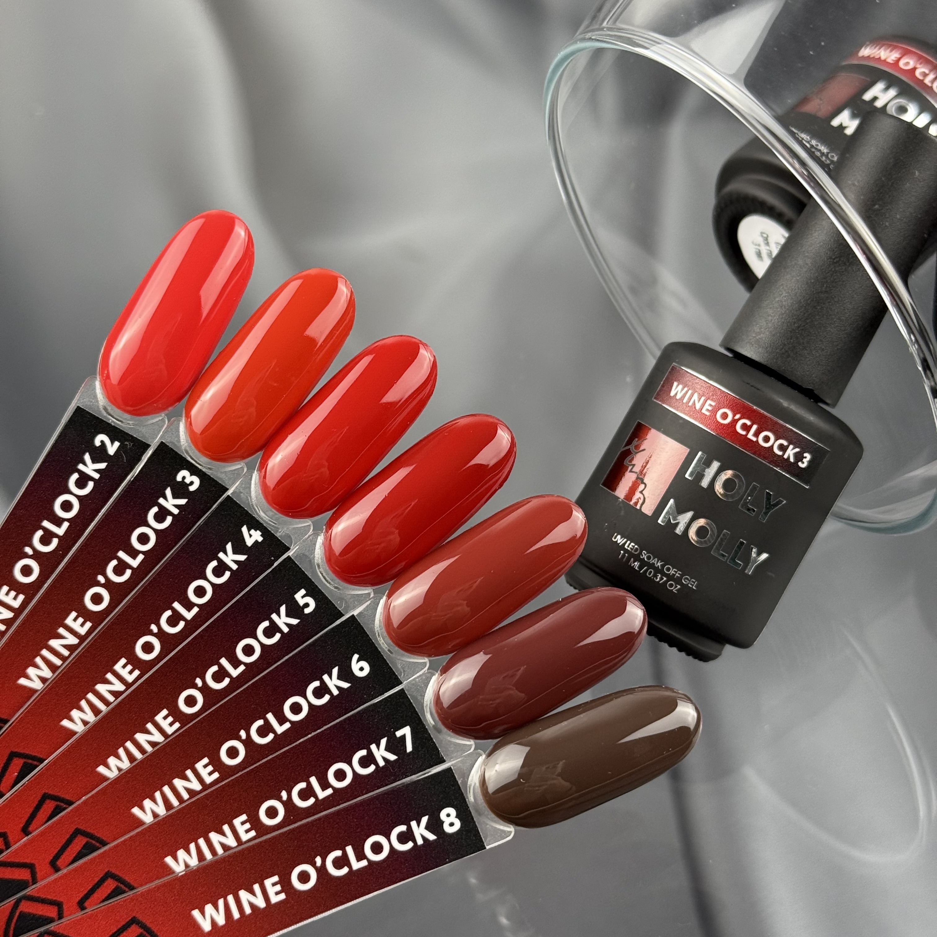 Гель-лак Holy Molly Wine O'Clok 4 11ml