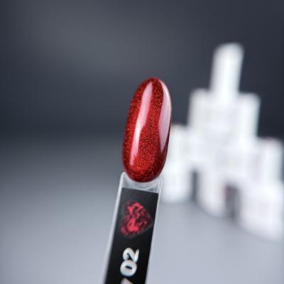 Гель-лак iPerfect Ruby cat color 02, 10г