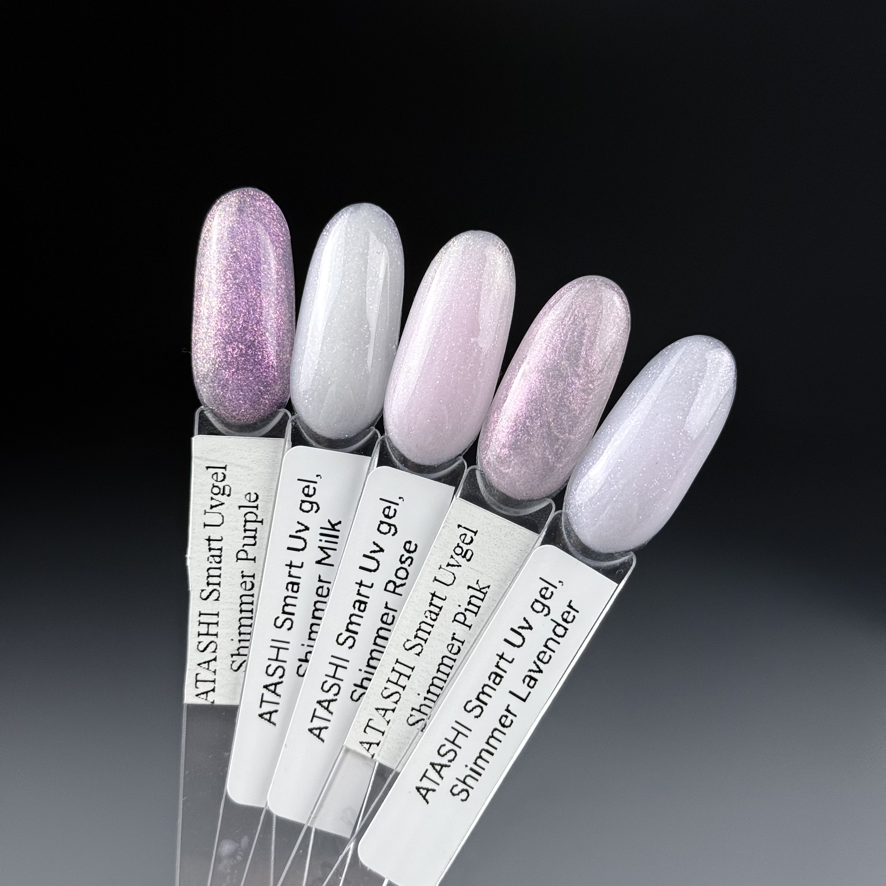 ATASHI Smart Uv, Shimmer Lavender, 15 мл