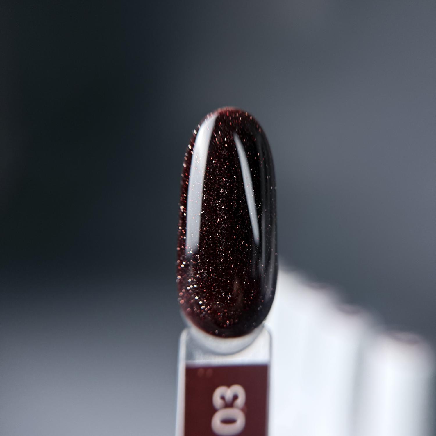 Гель-лак Red light color gel 03, 10г