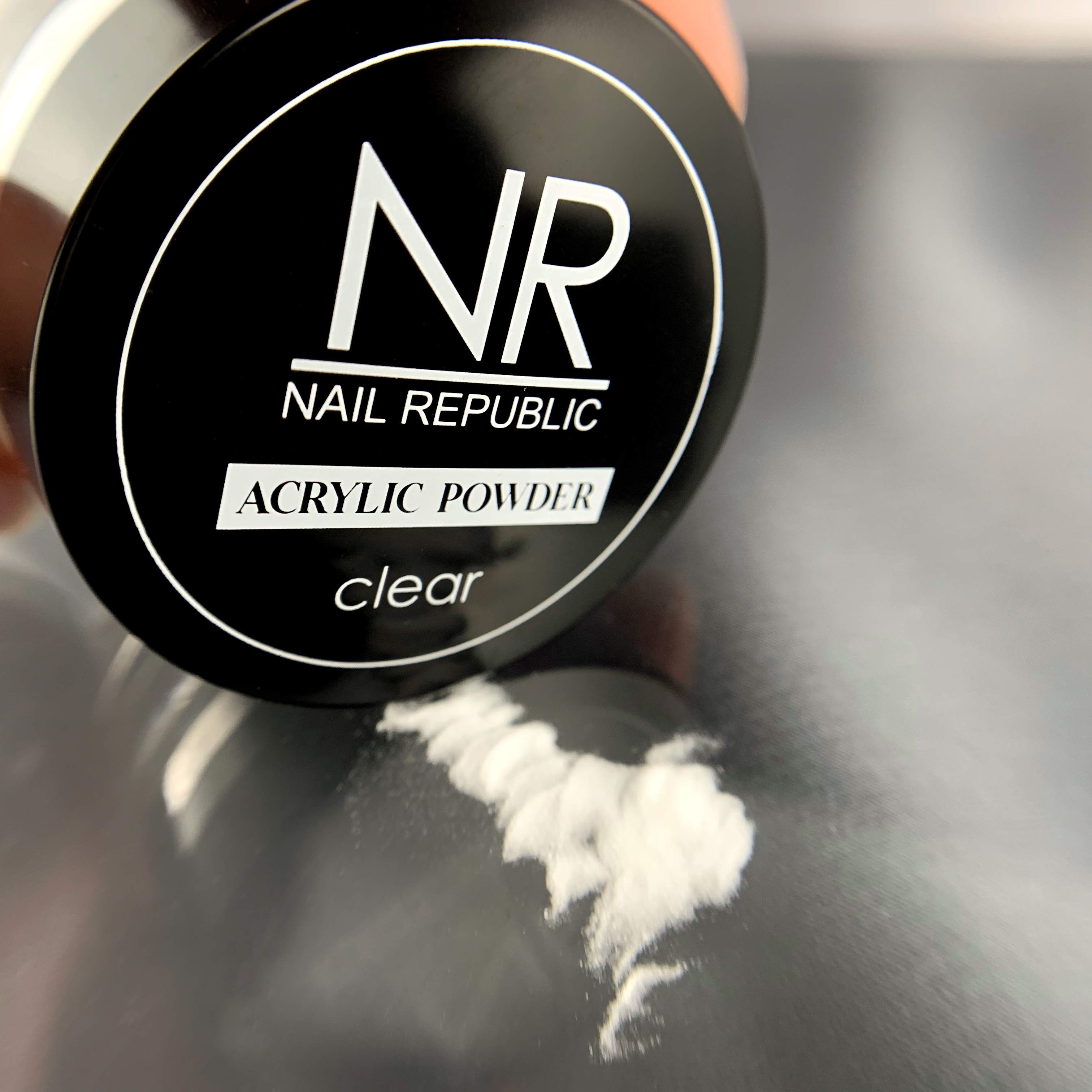 NR Пудра акриловая acryl powder clear (10 гр)