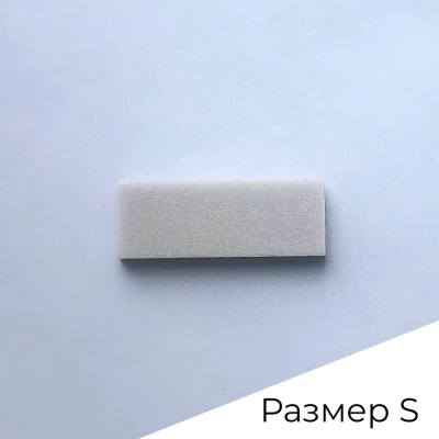 Сменные файлы Algebra Баф размер S серые 320 грит