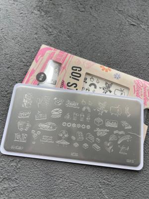 Пластина для стемпинга Go! Stamp 218 Retro