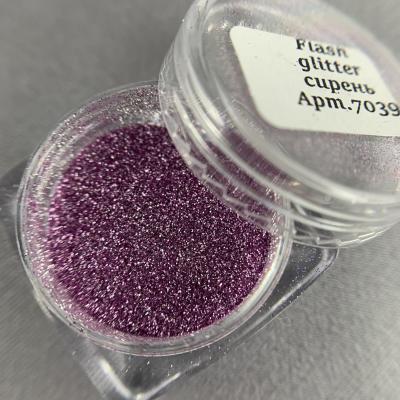 Светоотражающий Flash glitter сиреневый 7039
