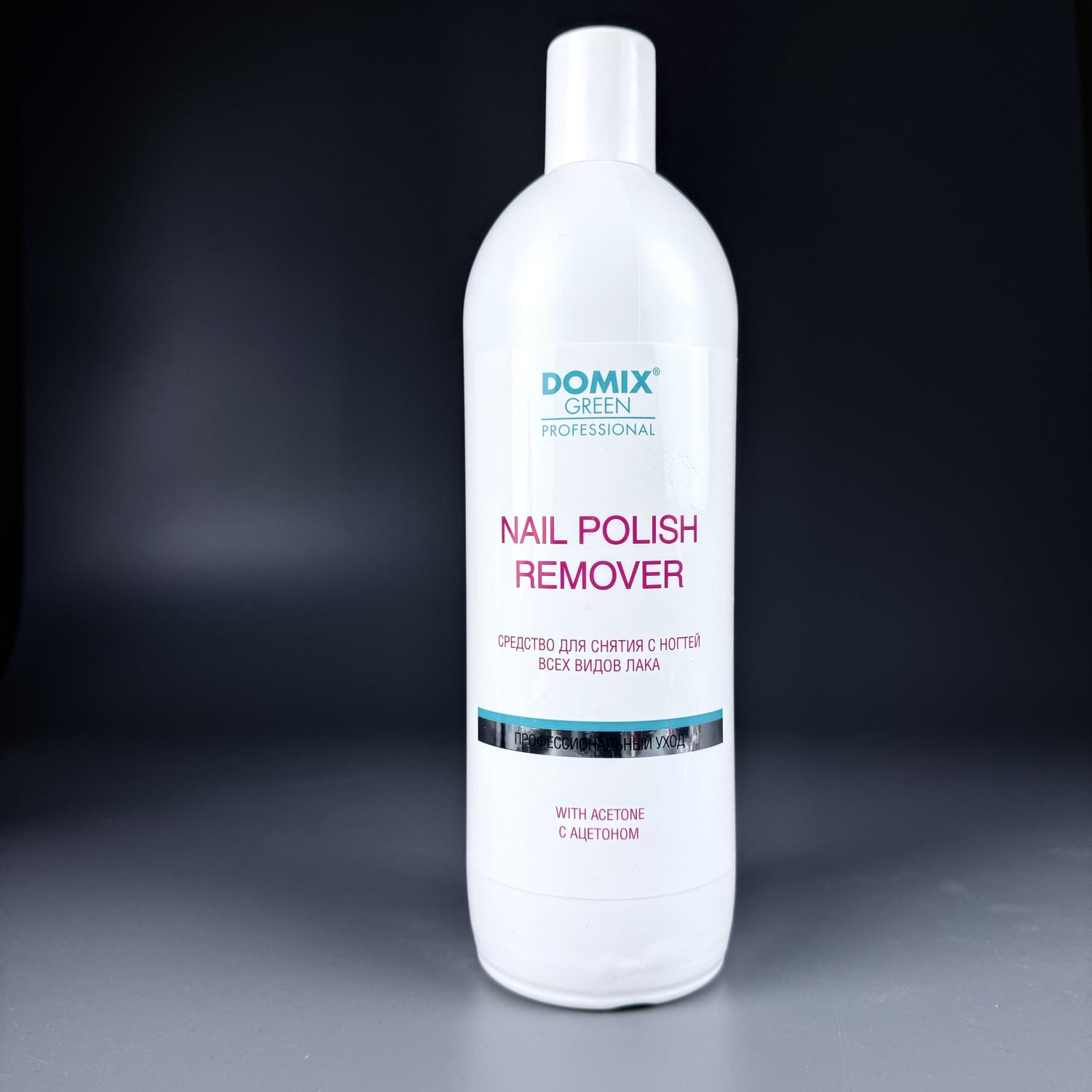 Средство для снятия лака Domix c ацетоном, 1 л