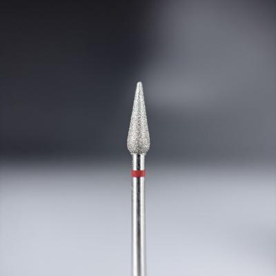 КРИСТАЛЛ Алмазная фреза (Капля закругленная) 266.120.040М (Натуральный алмаз)