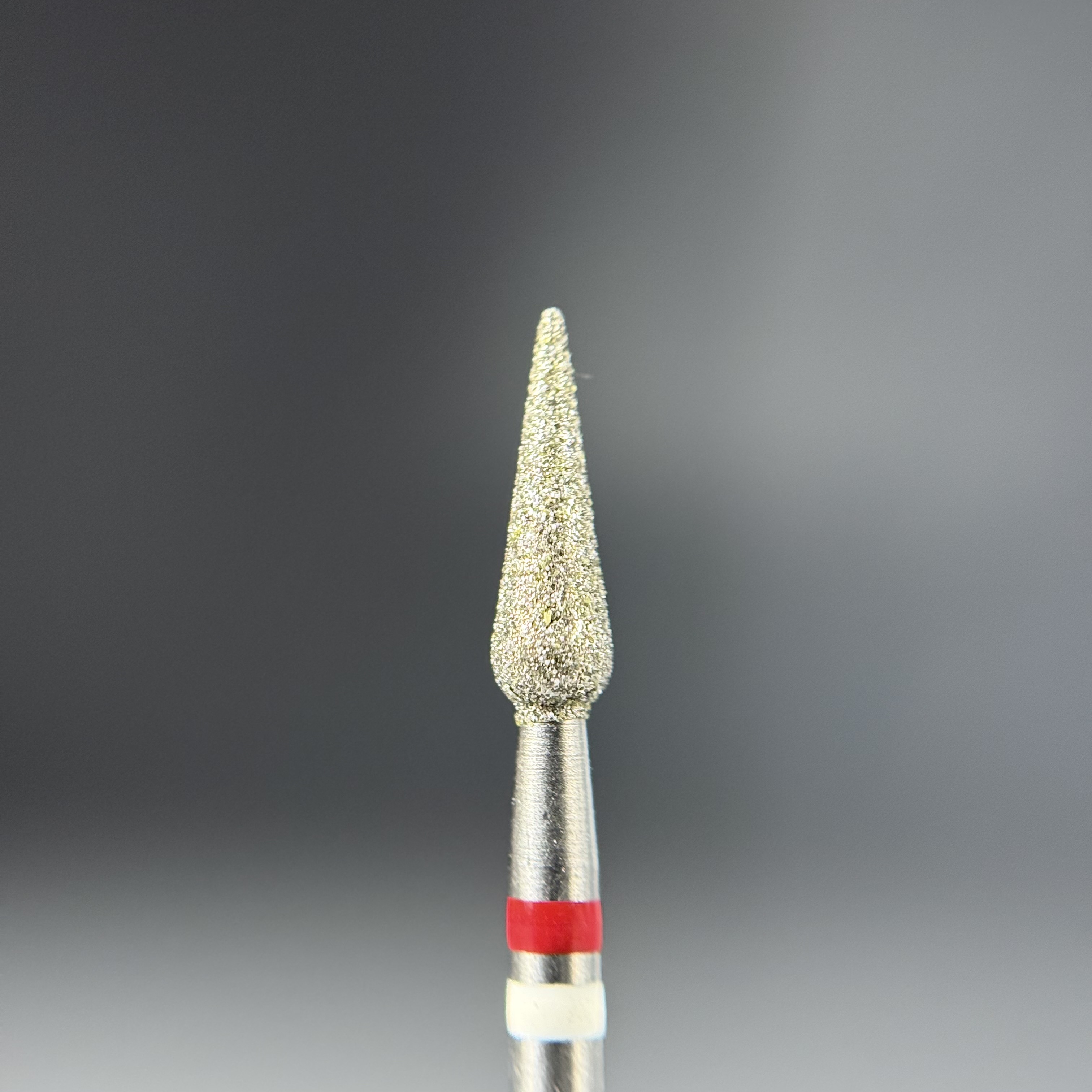 КРИСТАЛЛ Тайфун, Алмазная фреза с Жемчугом (Капля закругленная) 266.100.031М