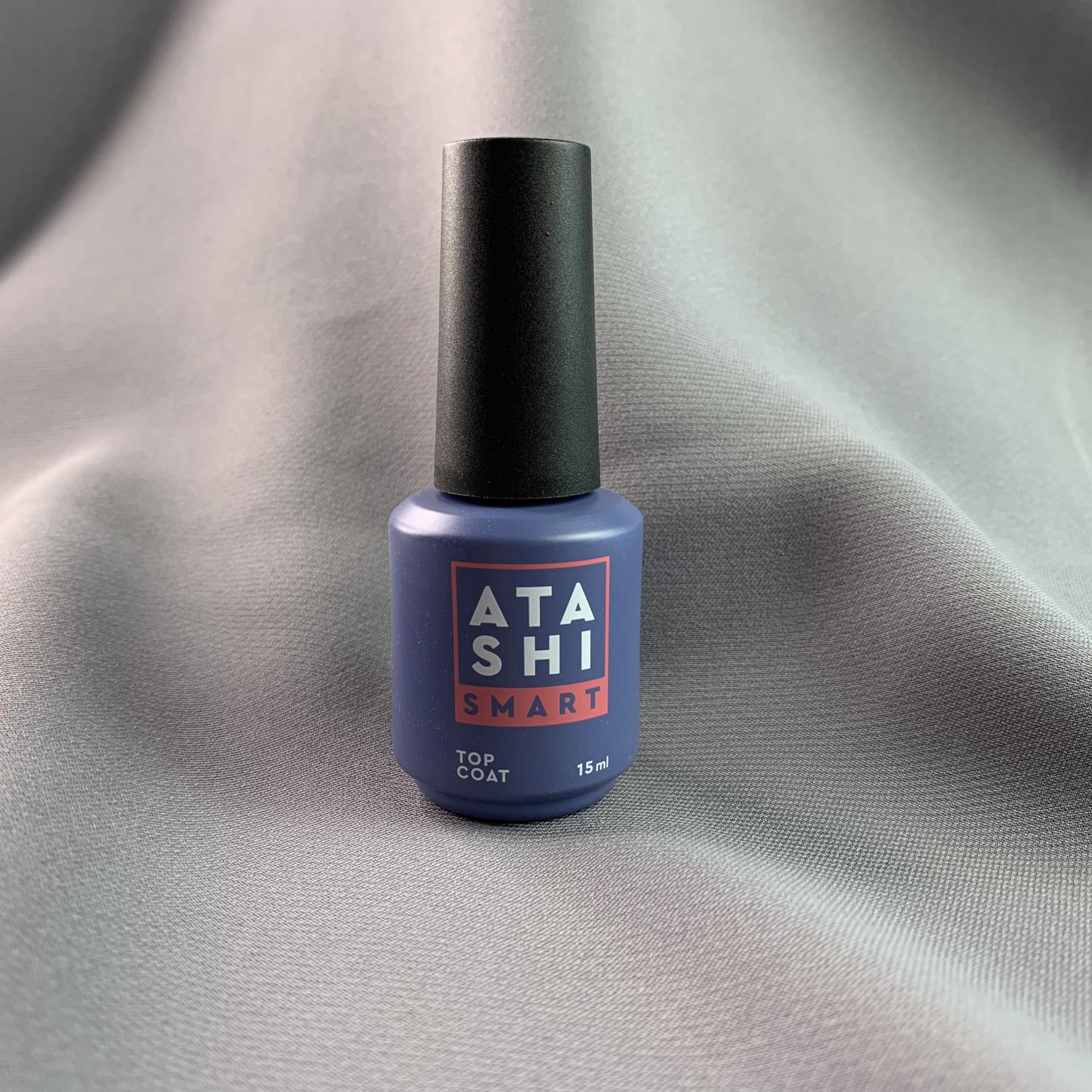 ATASHI Smart Финишное покрытие Super Shine, без л/с, 15 мл