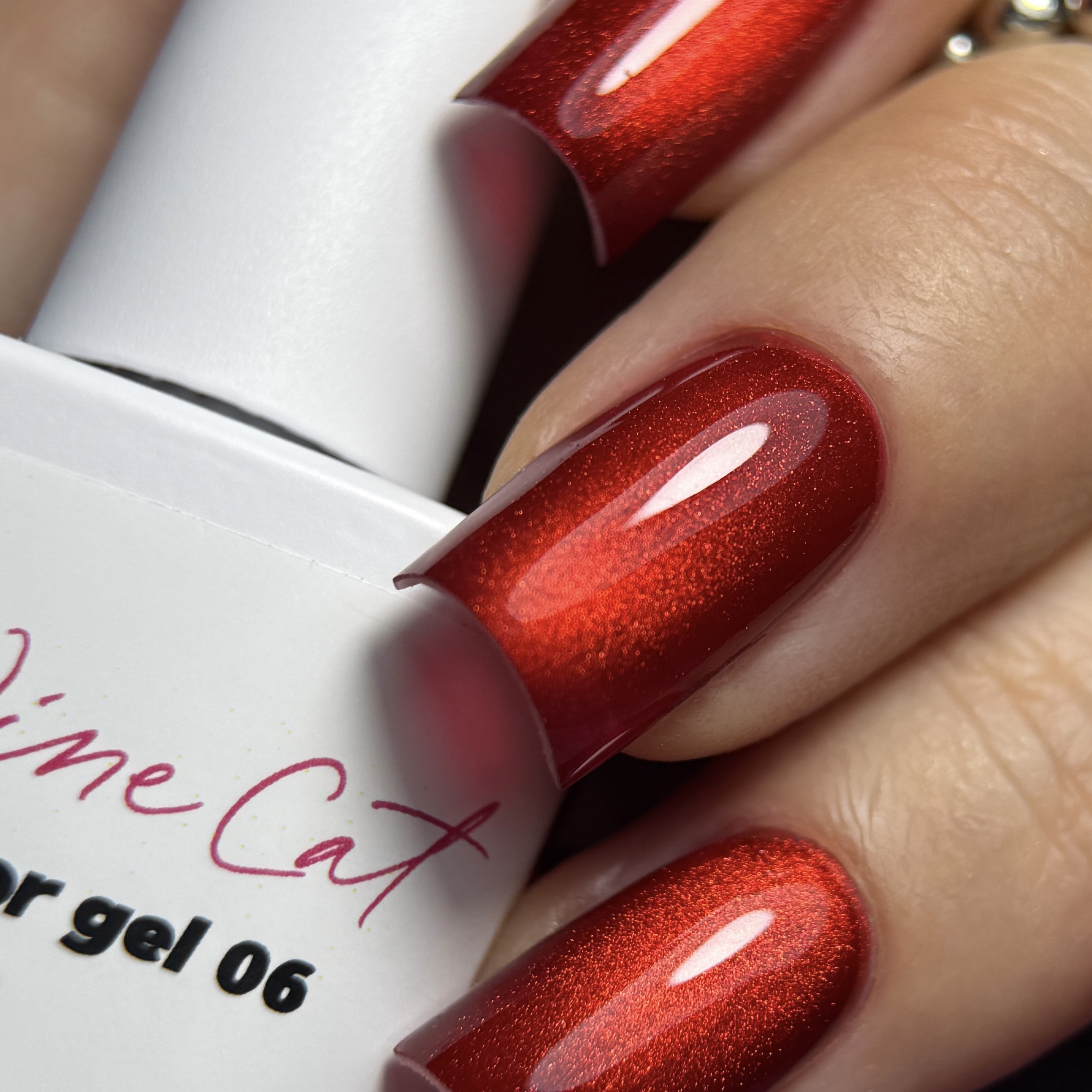 Гель-лак iPerfect Wine cat color 06, 10г