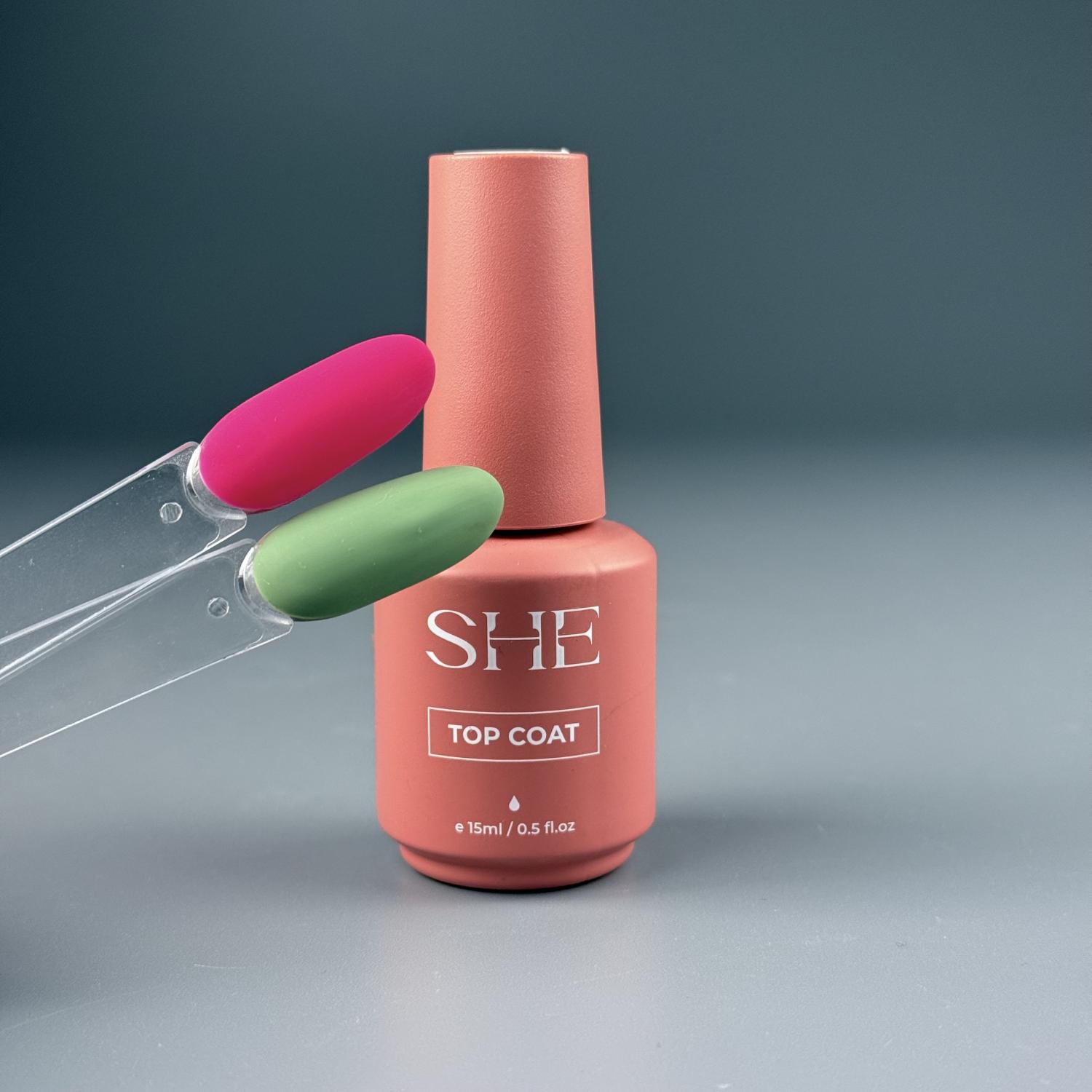 SHE TOP COAT FLUFFY MATT 15 ml