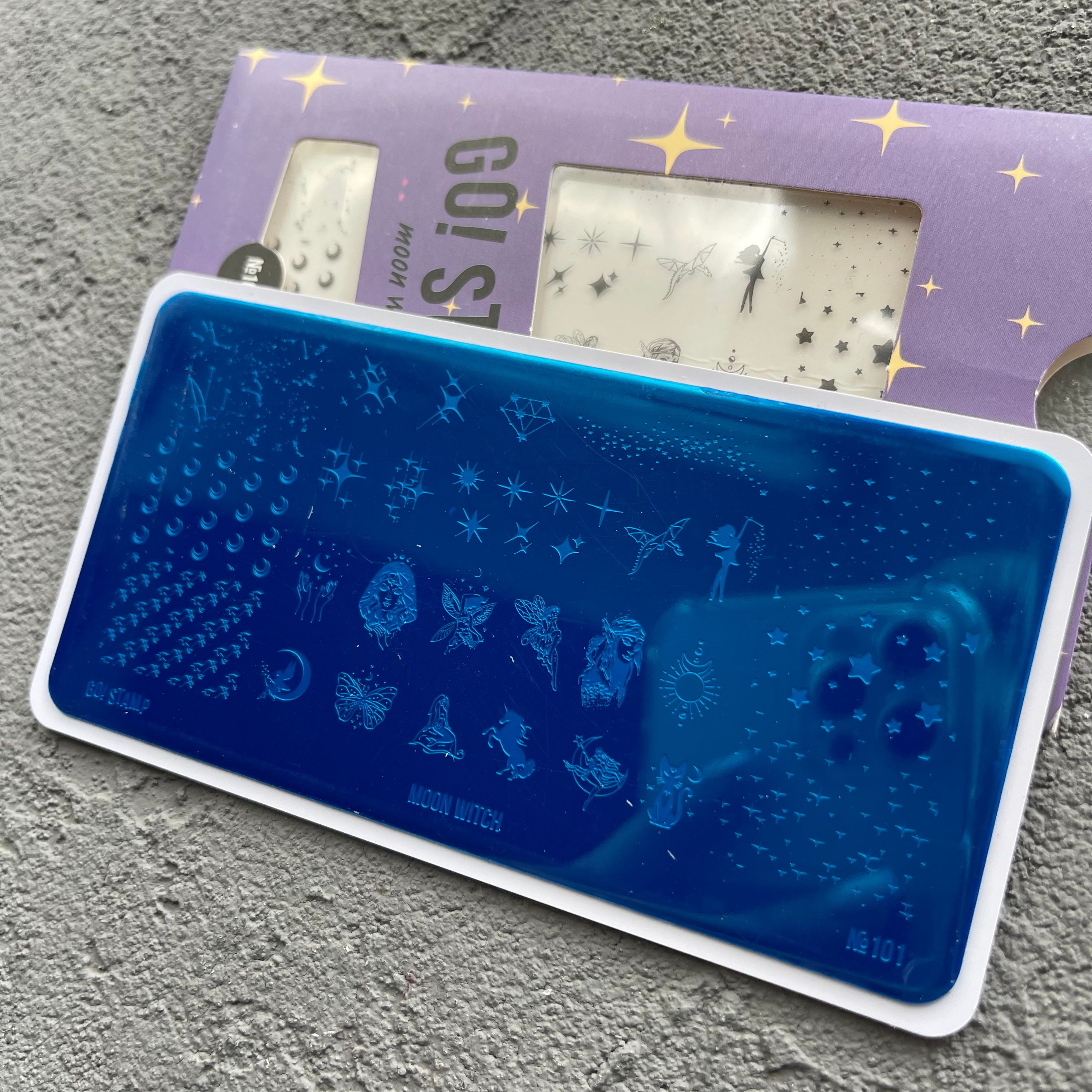 Пластина для стемпинга Go Stamp 101 Moon Witch
