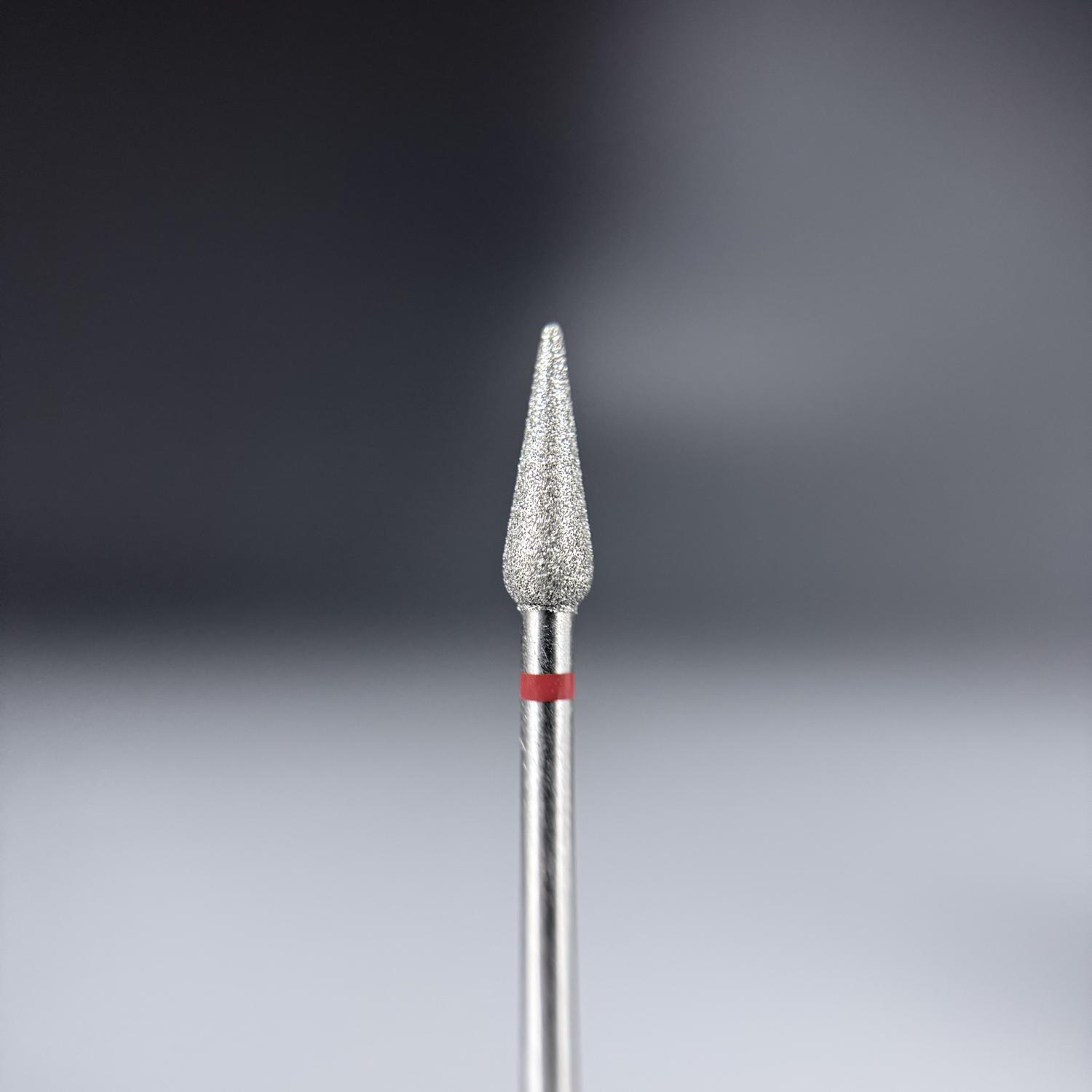 КРИСТАЛЛ Алмазная фреза (Капля закругленная) 266.120.040М (Натуральный алмаз)