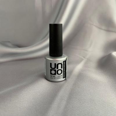 UNO, Верхнее покрытие для гель-лака Reflection Top, без липкого слоя, серебро, 8 г