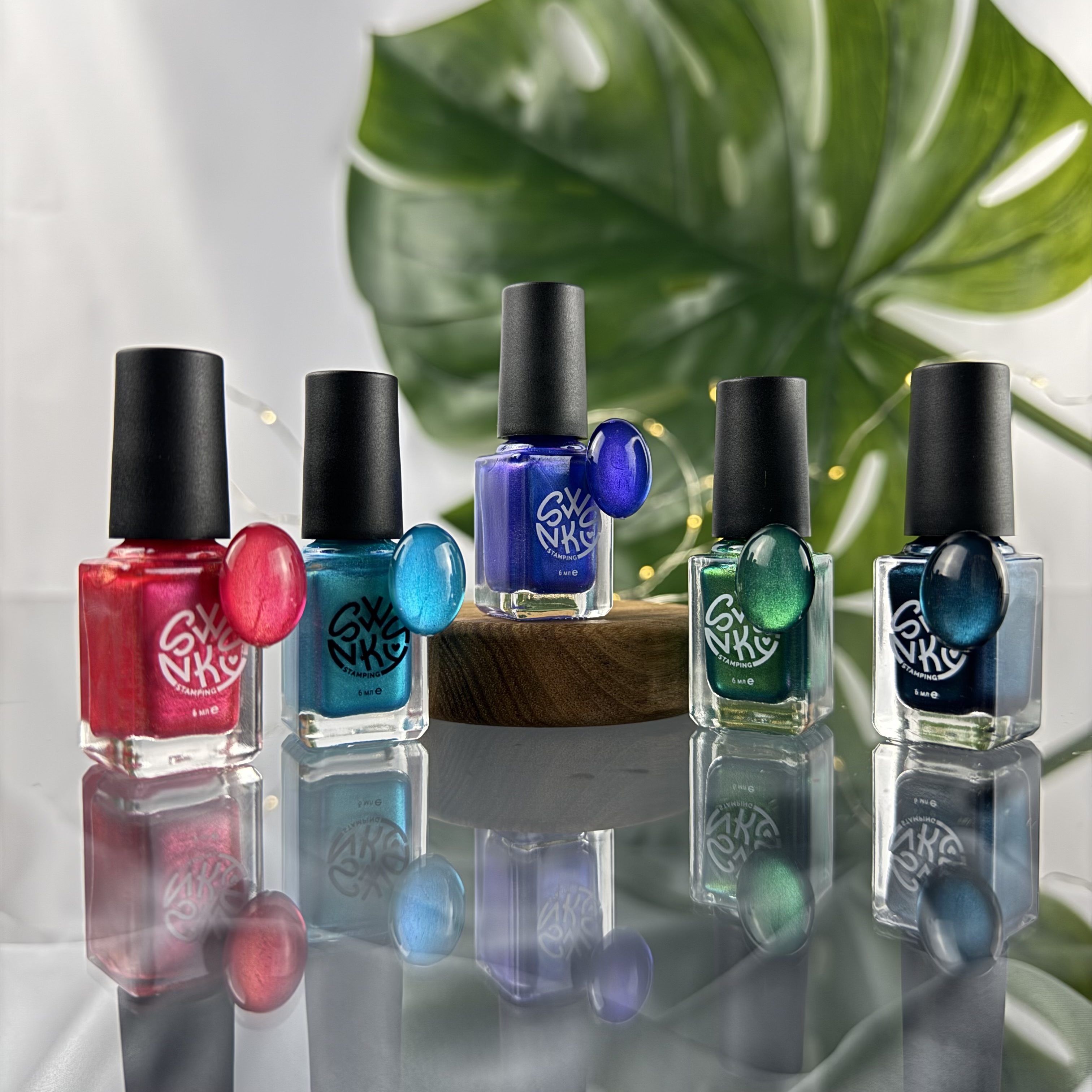Лак для стемпинга Swanky Stamping M130 ELKA 6 мл