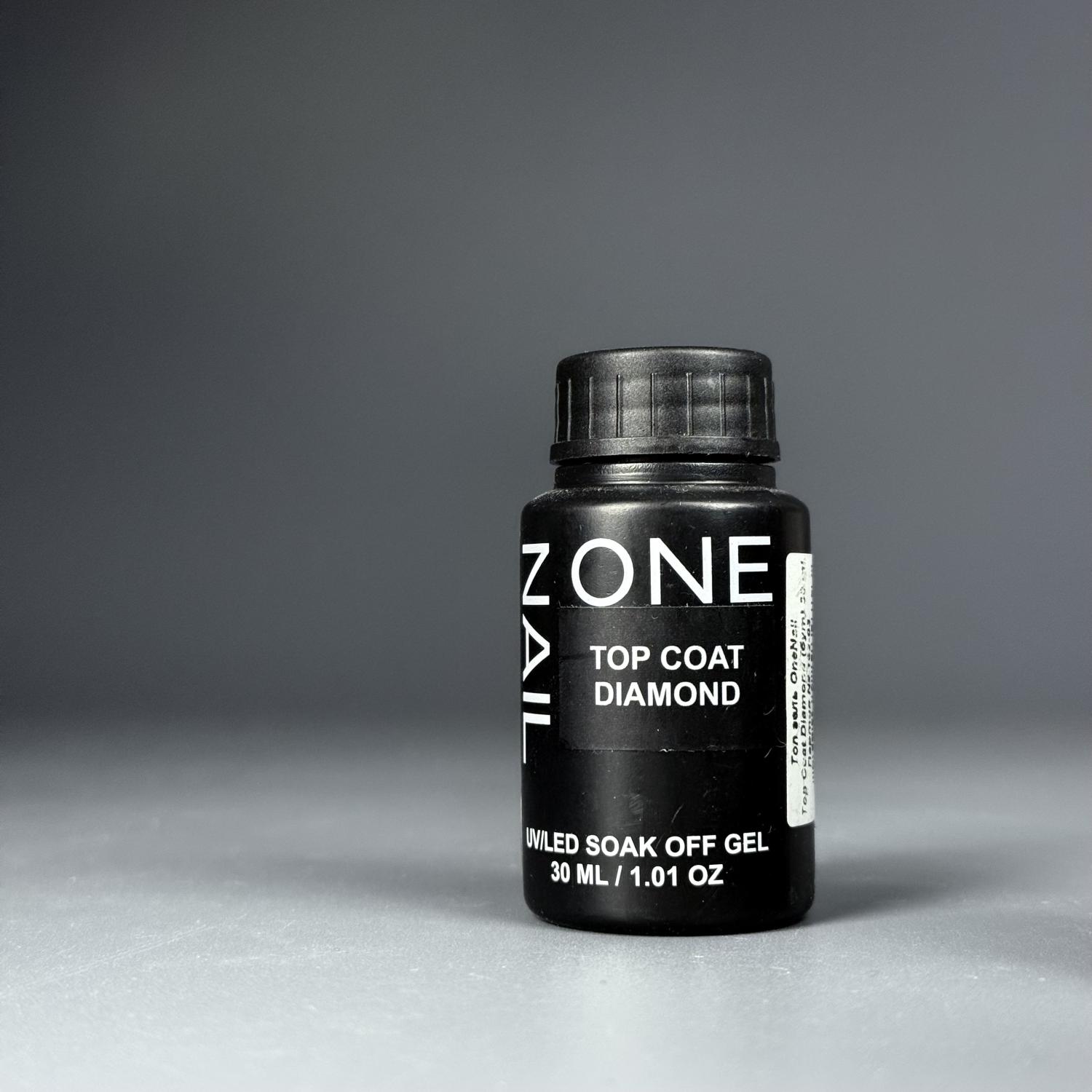 OneNail Top Coat Diamond (бутылка) 30 ml.