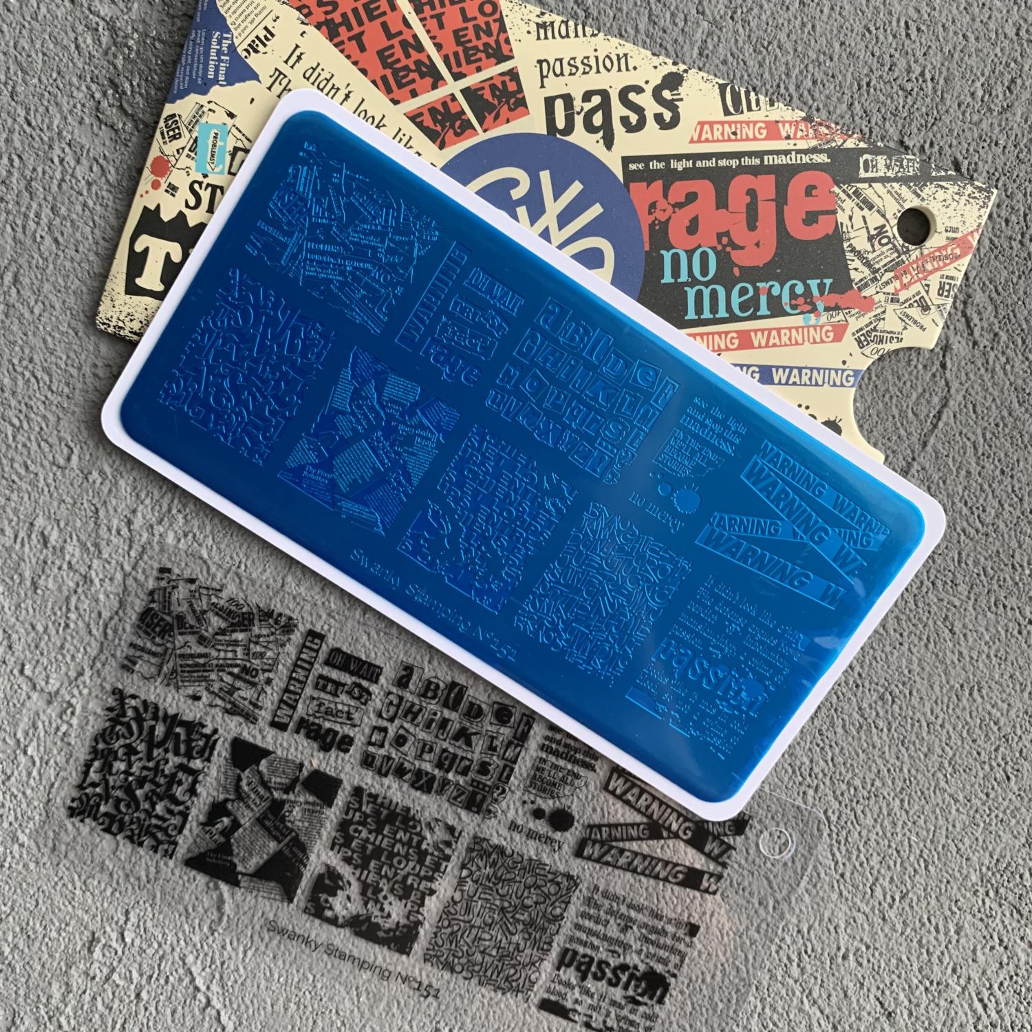 Пластина Swanky Stamping 151