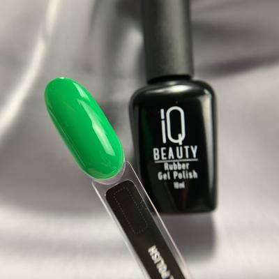 Каучуковый гель-лак IQ BEAUTY с кальцием 10 мл (123 Green Canyon)