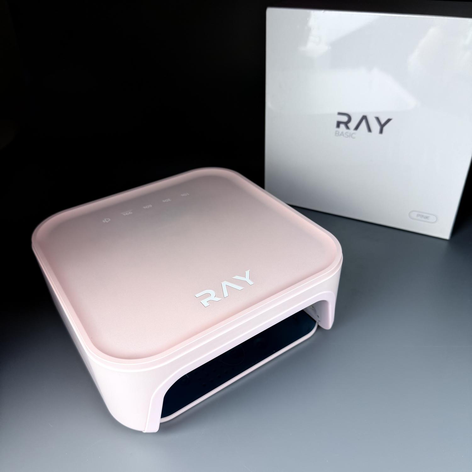 Лампа для сушки ногтей RAY BASIC, розовый