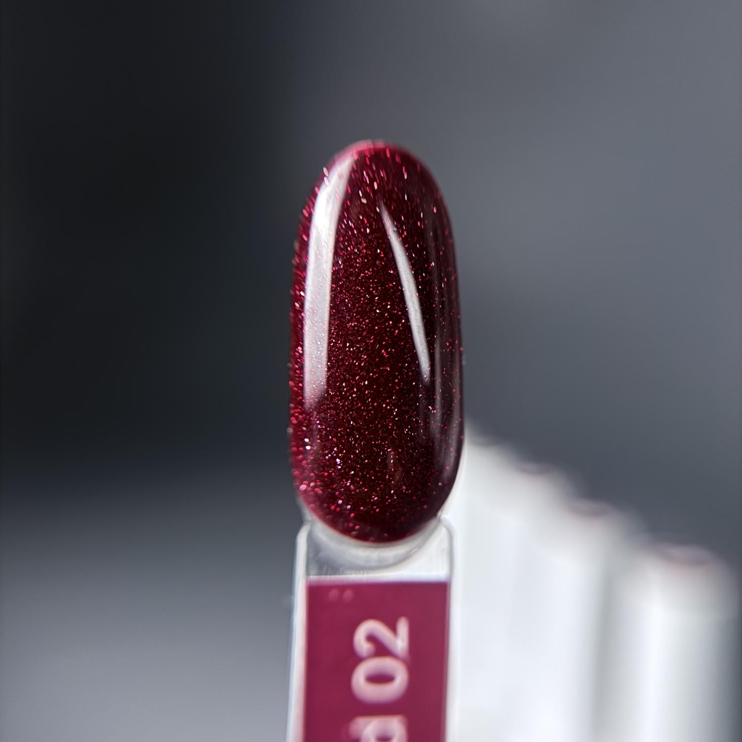 Гель-лак Red light color gel 02, 10г