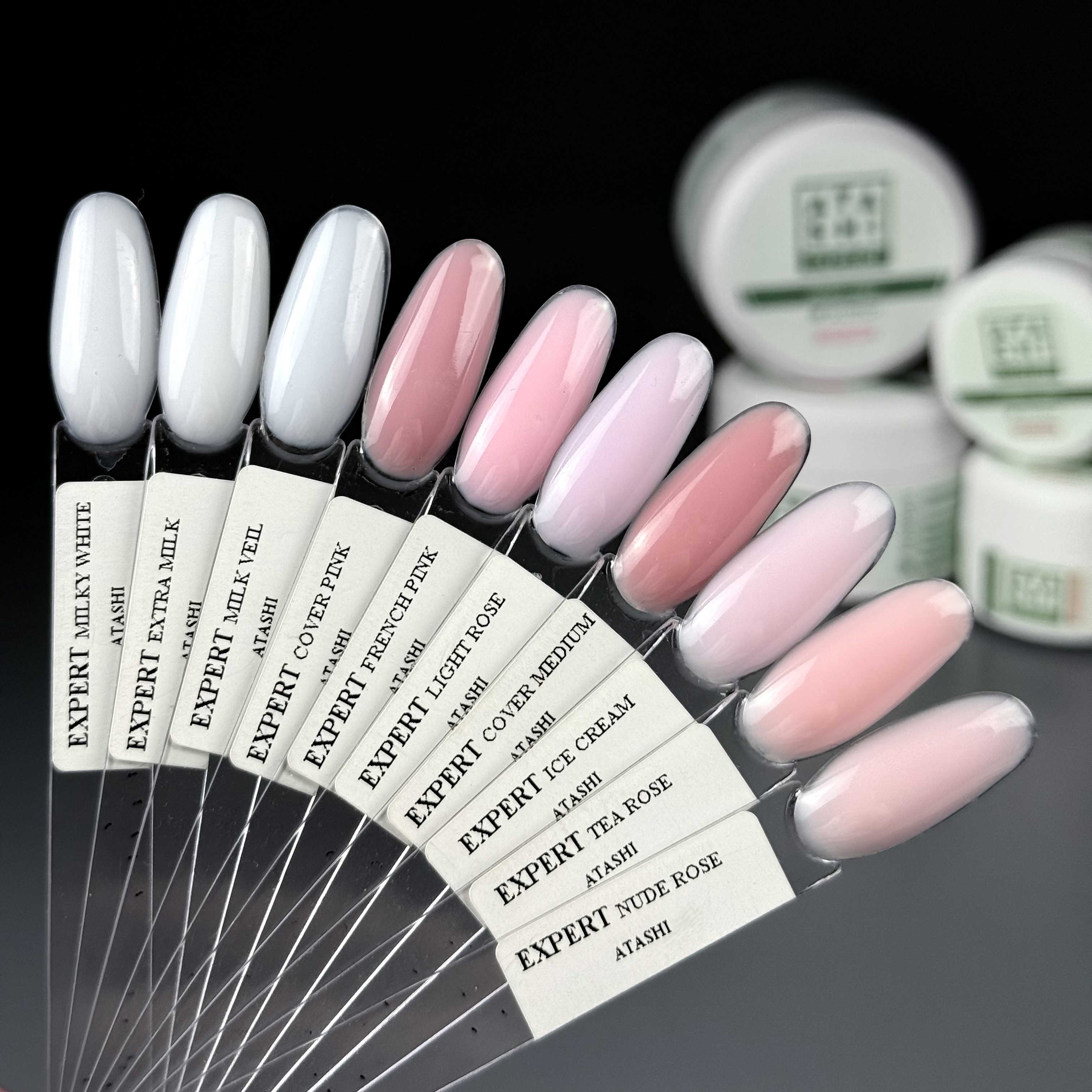 ATASHI EXPERT gel HEMA FREE Ecotech, Light rose,50мл