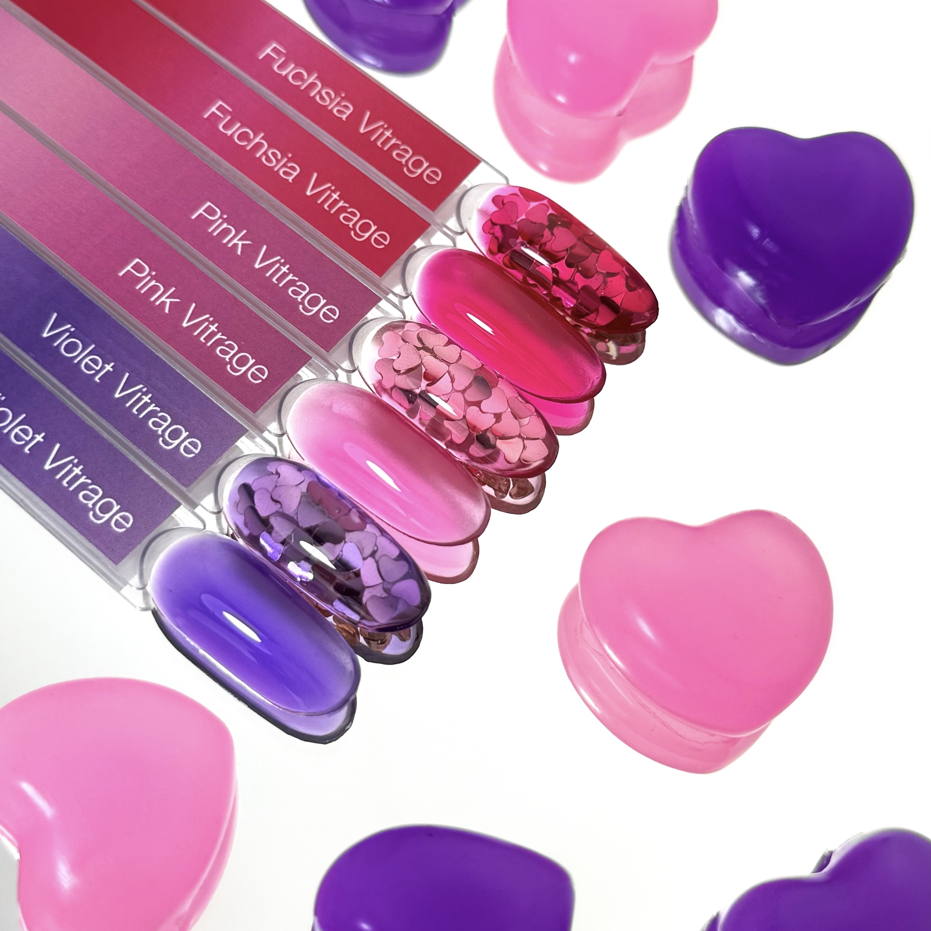 Гель-лак iPerfect Violet vitrage color, 10г