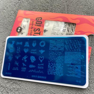 Пластина для стемпинга Go Stamp 48 Burn