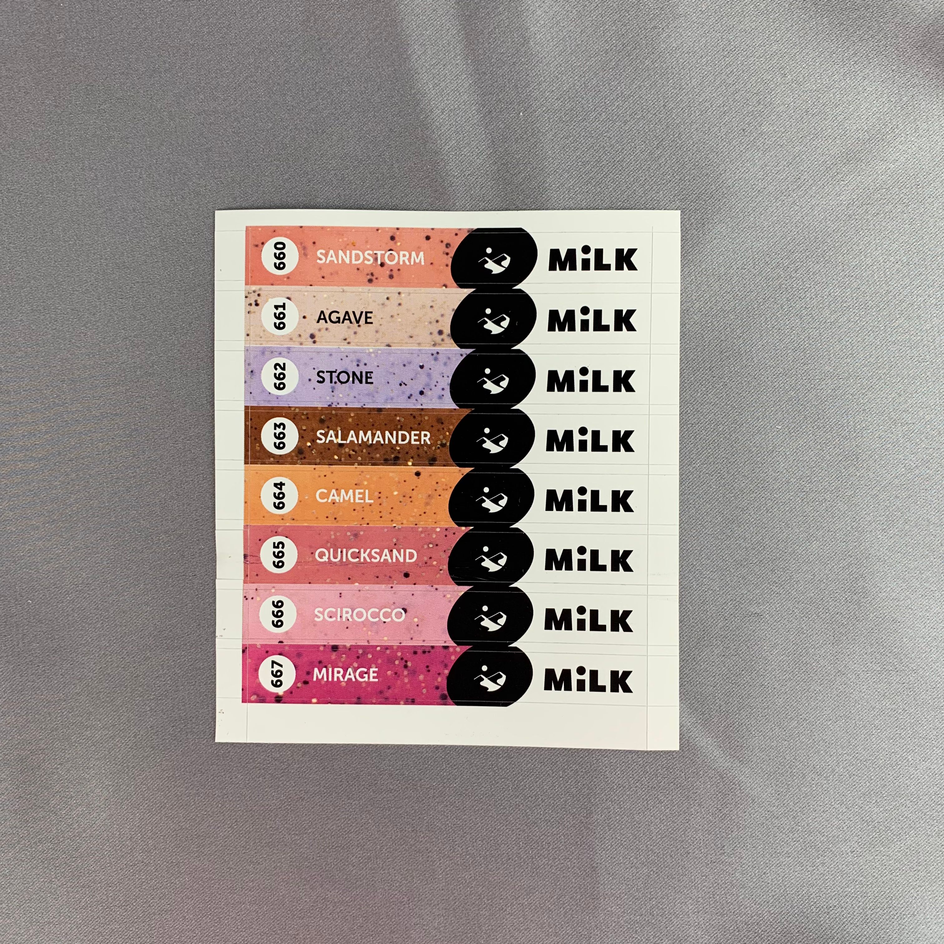 Стикеры на типсы Milk Dune 660-667
