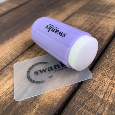 Штамп Swanky Stamping силиконовый сиреневый