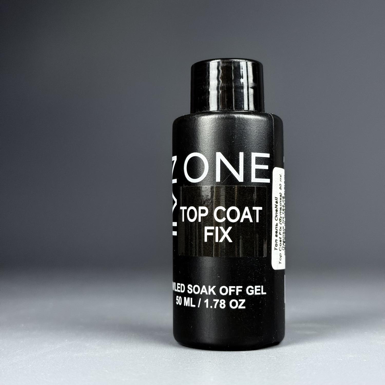 OneNail Top coat Fix (бутылка) 50ml