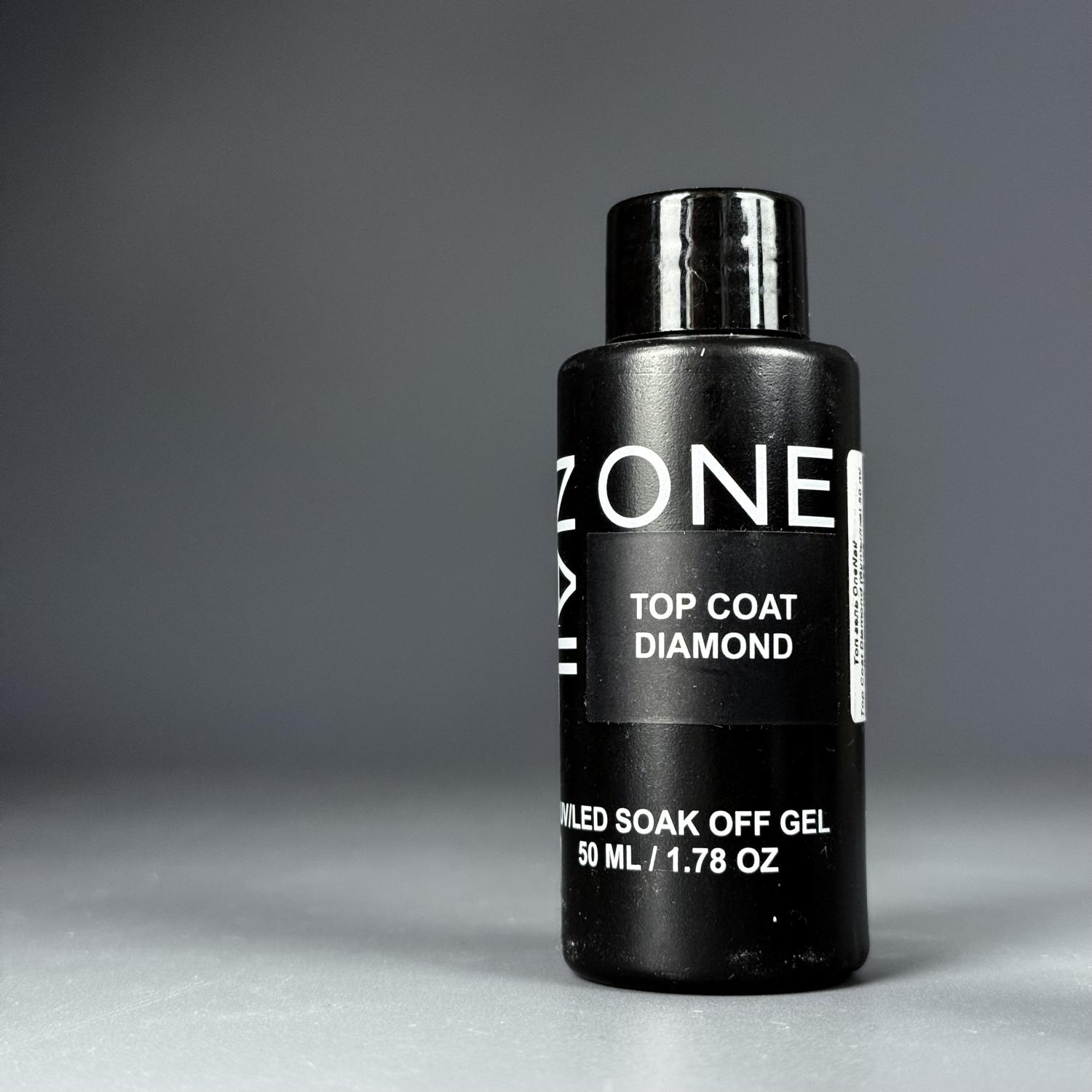 OneNail Top Coat Diamond (бутылка) 50 ml.