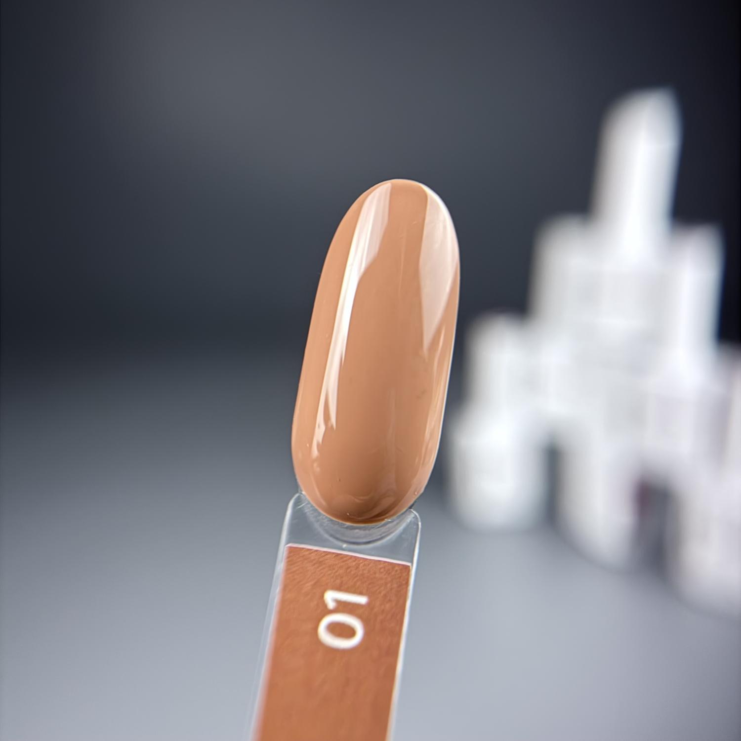 Гель-лак iPerfect Brown color 01, 10г