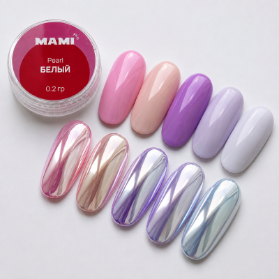 Втирка MamiPro Pearl Белый лед