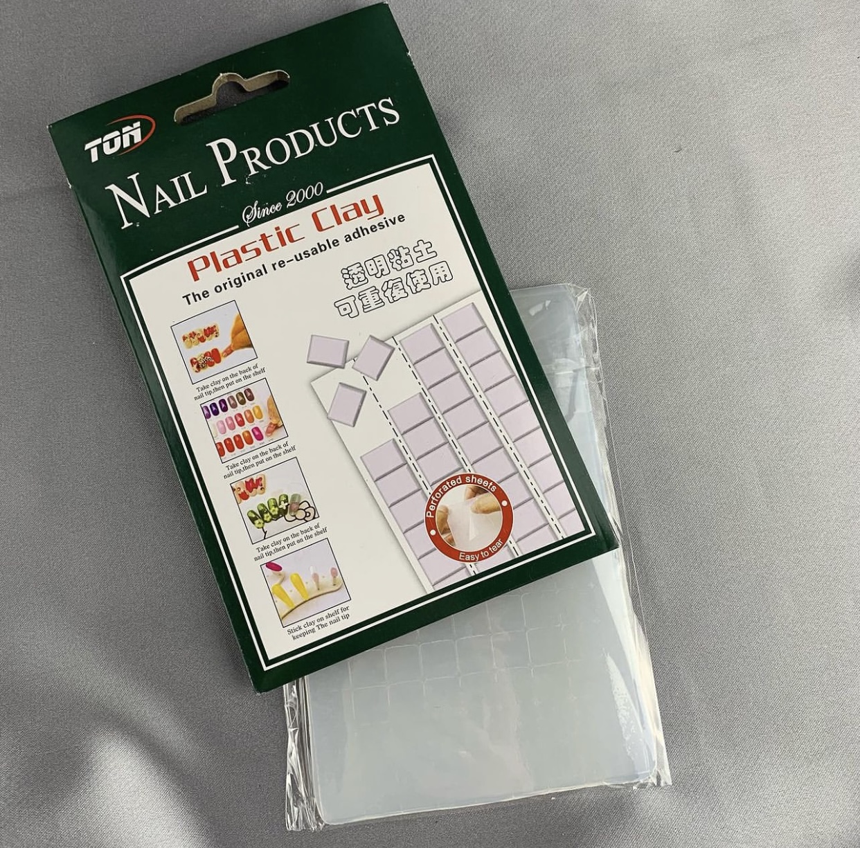 Клей резиновый PLASTIK CLEAR CLAY, 50гр