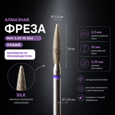 Головка алмазная КМИЗ 243.023 фиолетовая