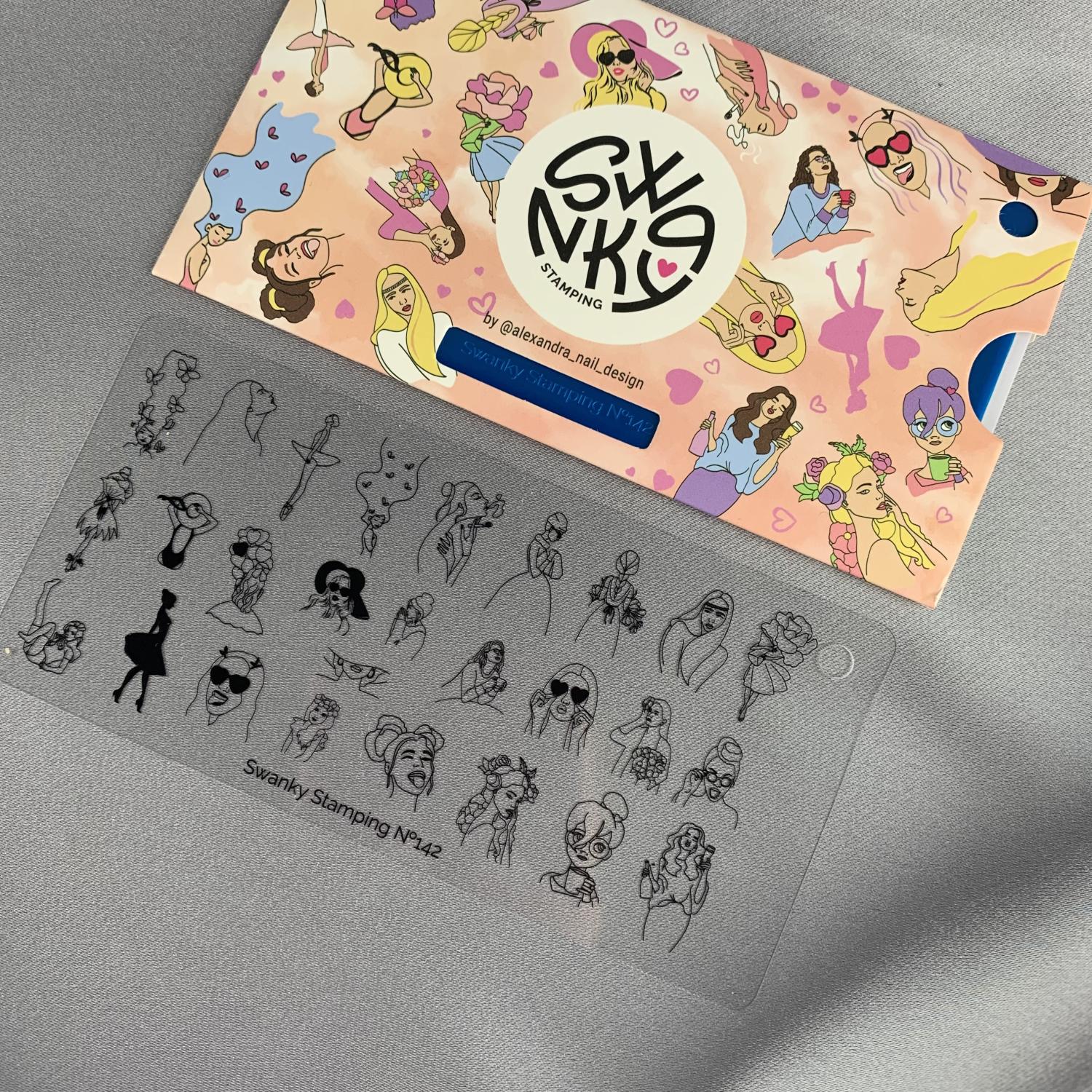 Пластина Swanky Stamping 142