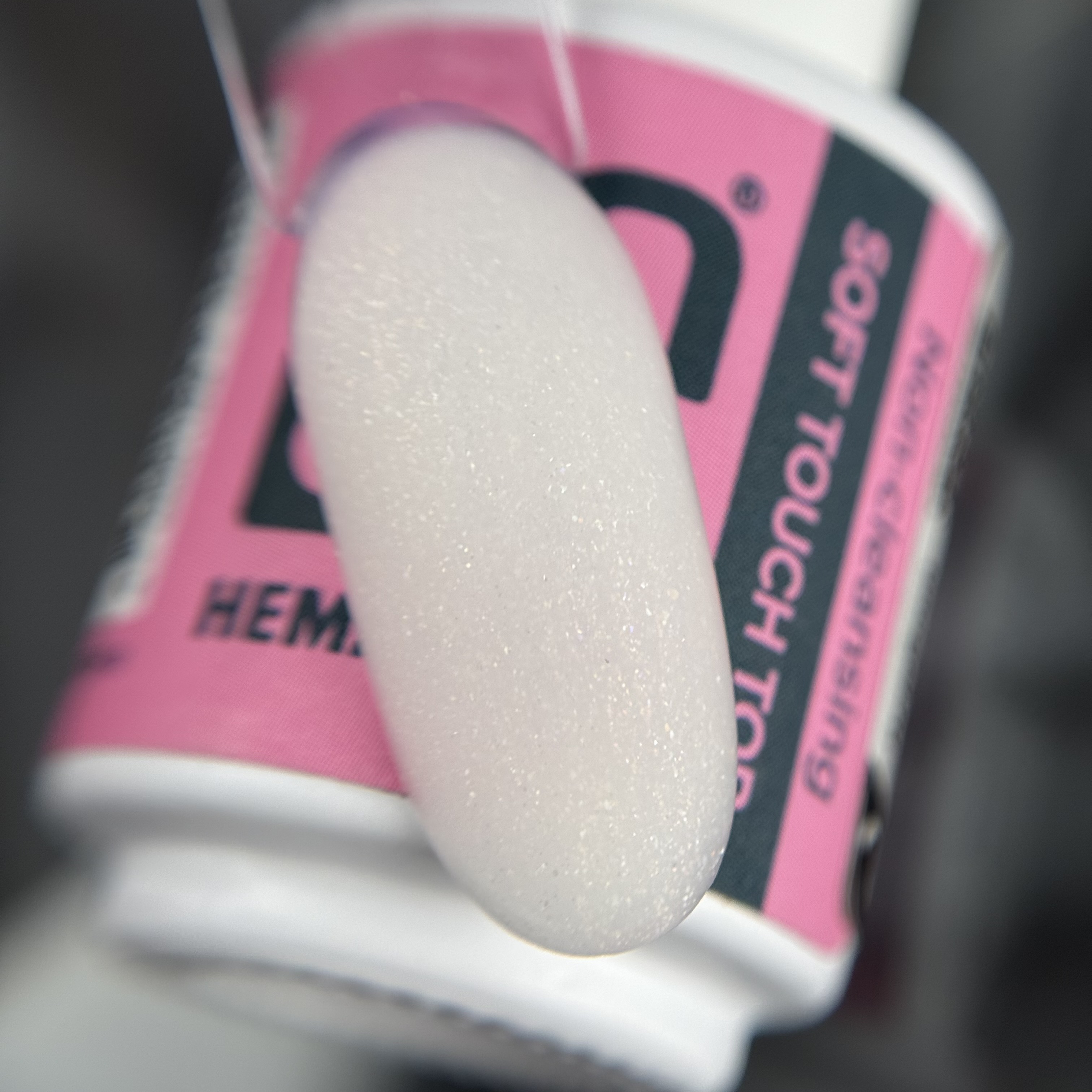 UNO, HEMA FREE, Верхнее покрытие для гель-лака Soft Touch с бархатным эффектом, 10 г