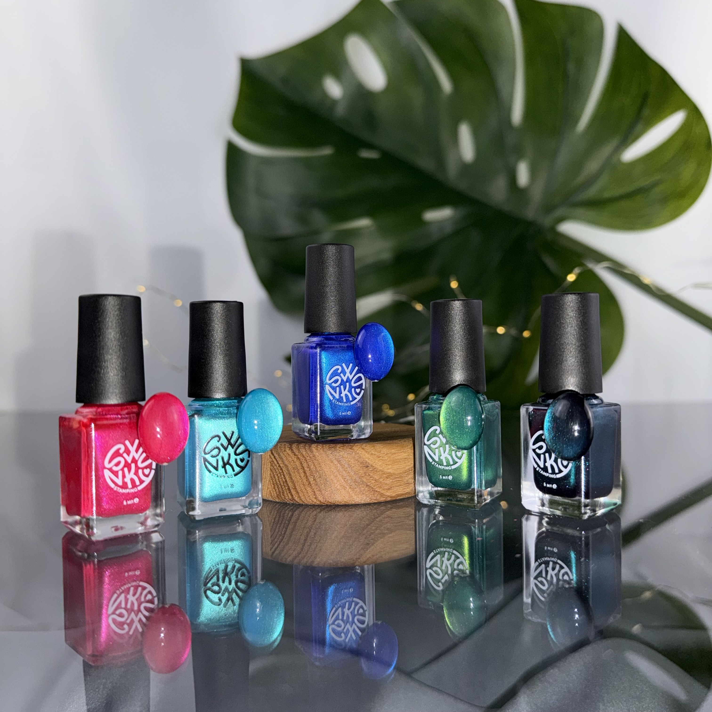Лак для стемпинга Swanky Stamping M130 ELKA 6 мл