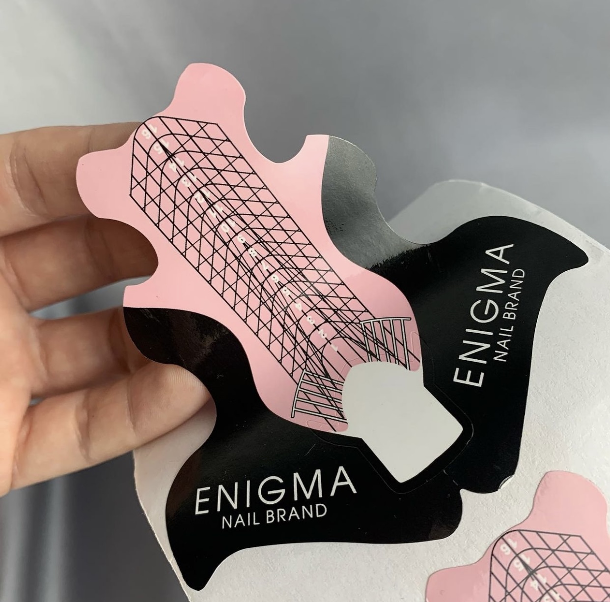 Бумажные формы для моделирования ногтей Enigma 500шт/уп