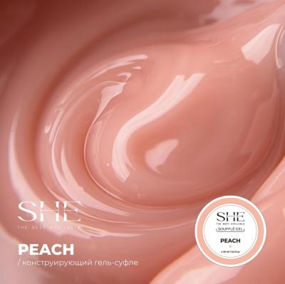 SHE SOUFFLE GEL CONSTRUCTION Peach 15ml