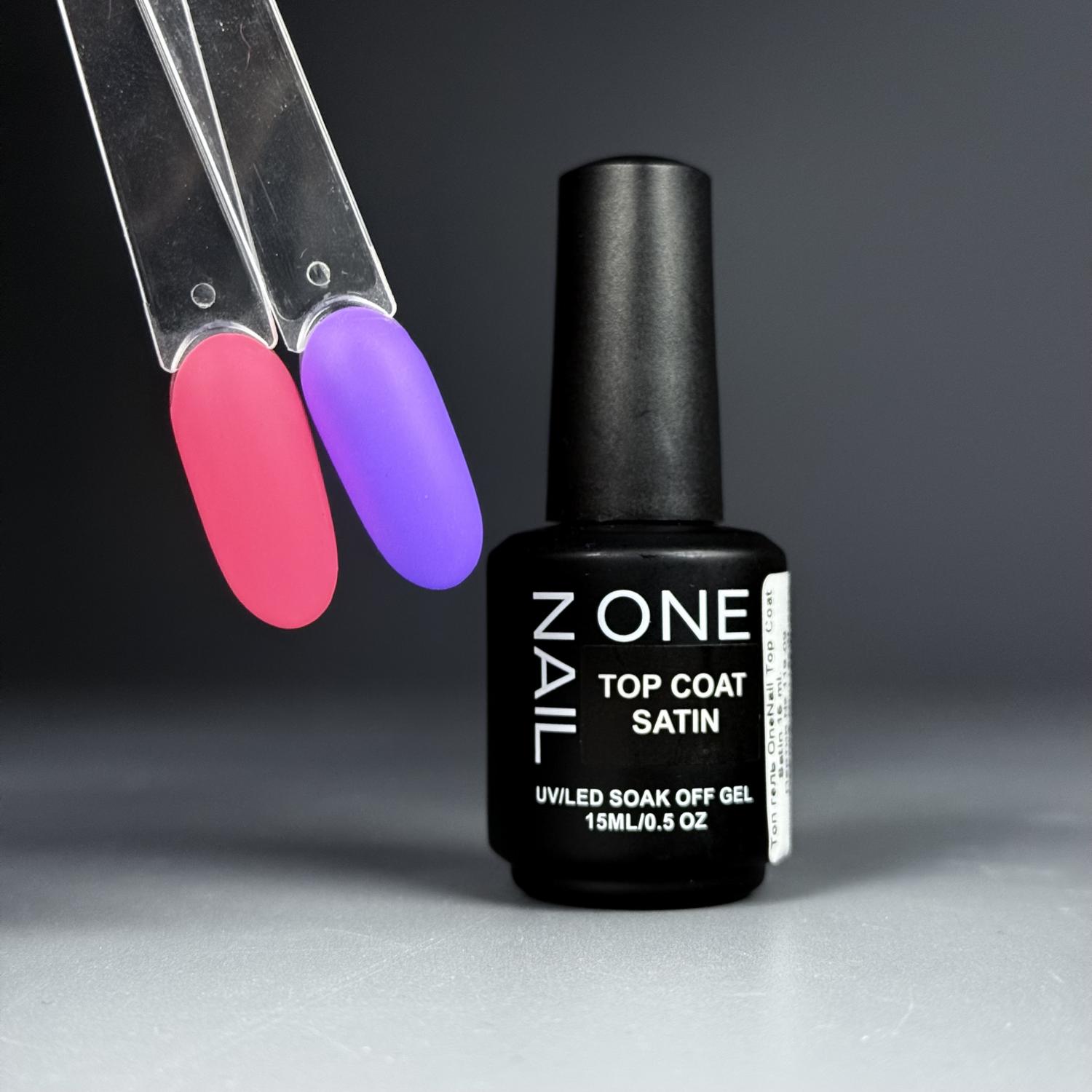 OneNail Top Coat Satin 15ml