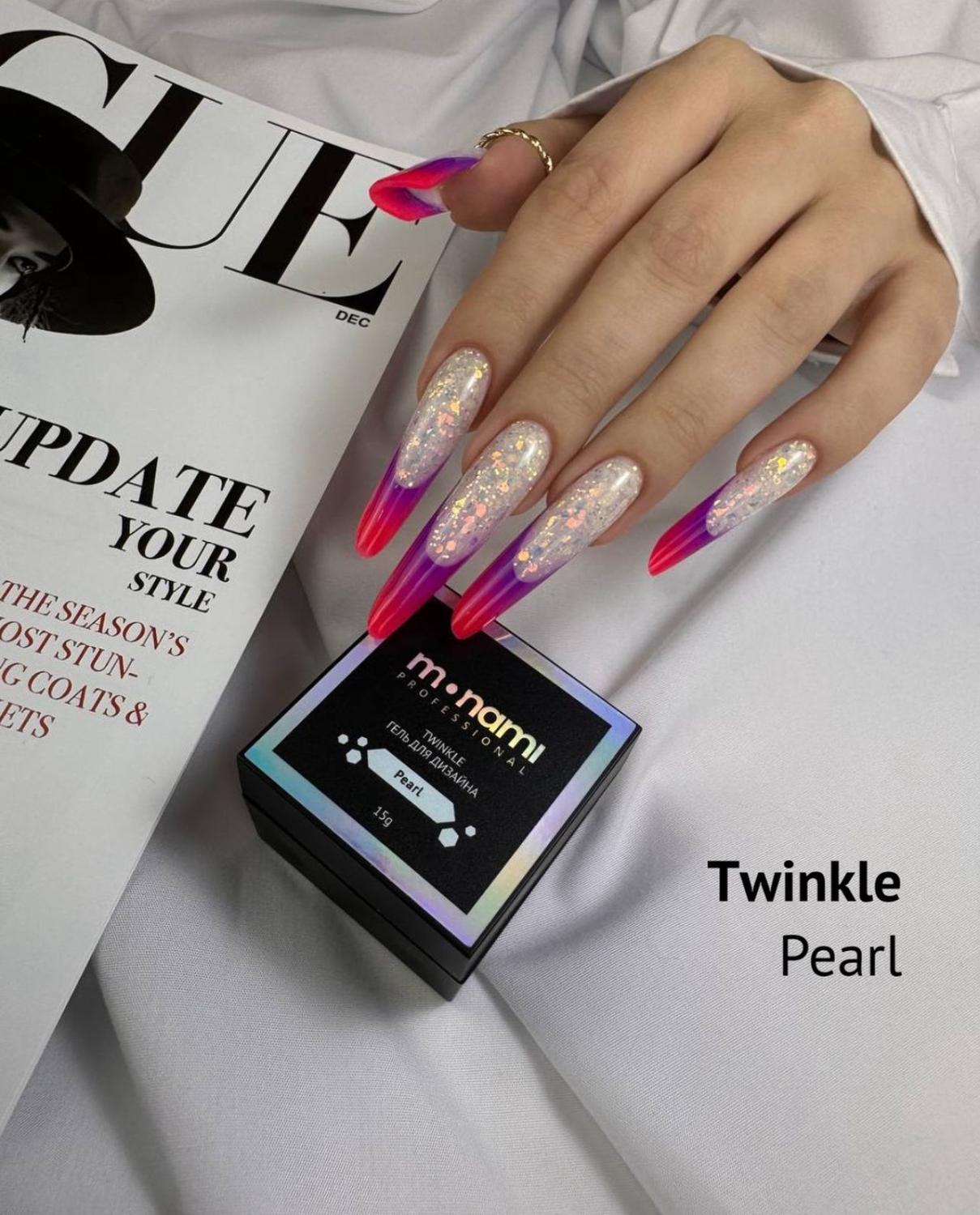 Гель Monami Twinkle Pearl 15г