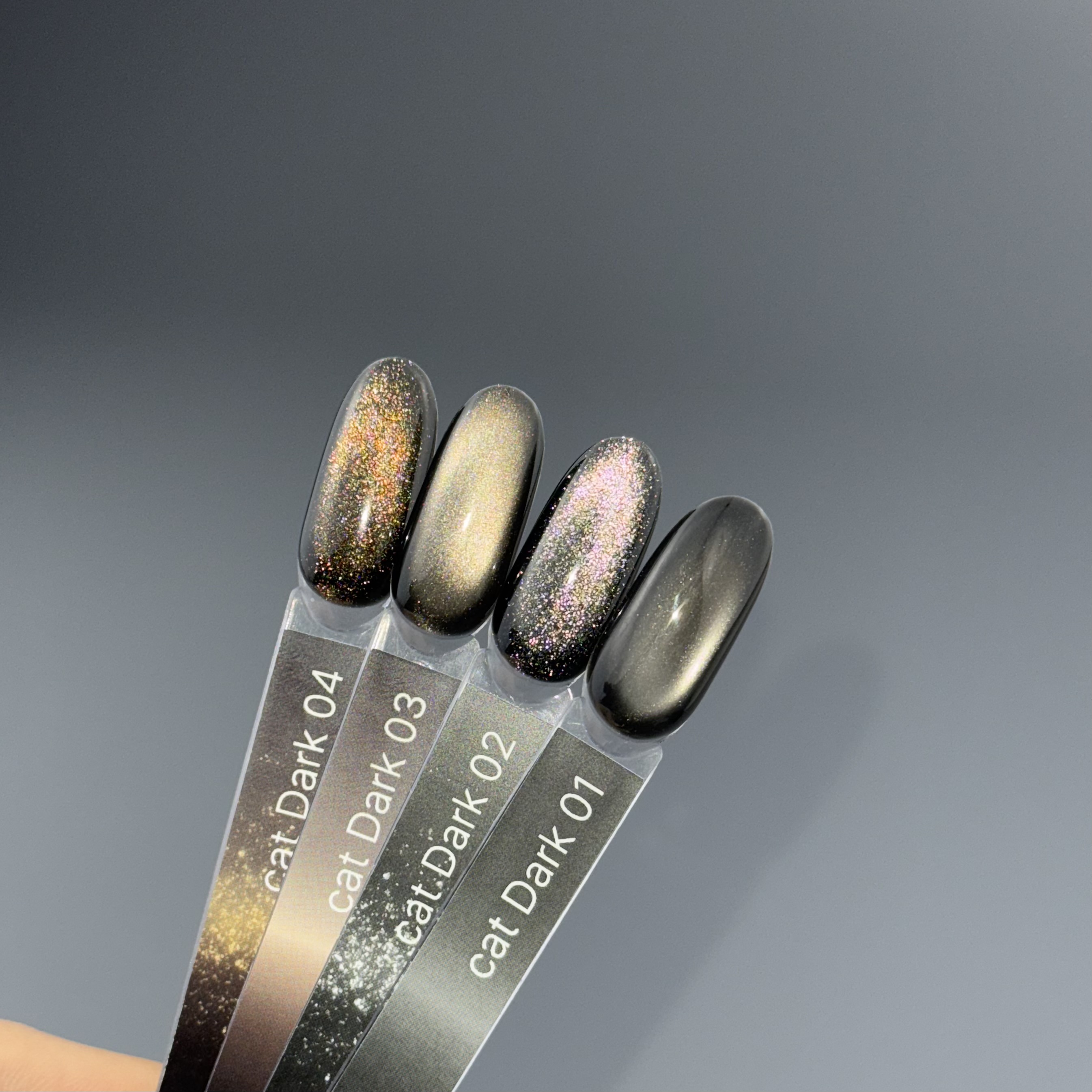 Гель-лак iPerfect Dark cat color 02, 10г